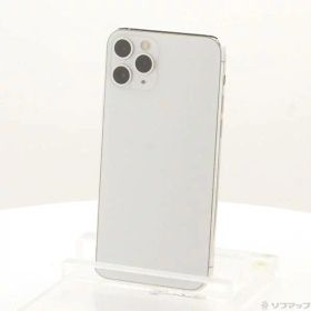 【中古】Apple(アップル) iPhone11 Pro 64GB シルバー MWC32J／A SIMフリー 【344-ud】