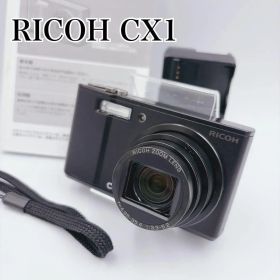 【美品】RICOH CX1 ブラック コンパクトデジタルカメラ デジカメ リコー