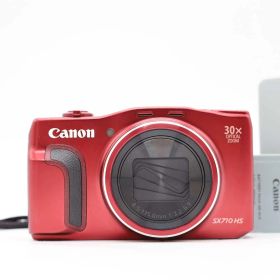 キャノン Canon PowerShot SX710 HS 20.3 MP Compact Digital Camera Red [美品] #Z6712A