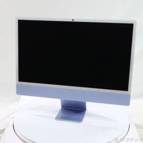 ソフマップ 〔中古品〕 iMac 24-inch Late-2024 MWUF3J／A Apple M4 8コアCPU_8コアGPU 16GB SSD256GB ブルー 〔macOS v26.6〕【258】