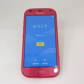 docomo らくらくスマートフォン F-42A 本体 ピンク