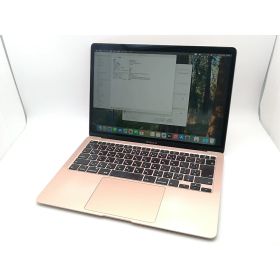 【中古】Apple MacBook Air 13インチ CTO (Early 2020) ゴールド Core i3(1.1G)/8G/256G/Iris Plus【千葉】保証期間1ヶ月【ランクC】