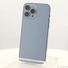 【中古】Apple(アップル) iPhone13 Pro Max 512GB シエラブルー MLJX3J／A SIMフリー 【276-ud】