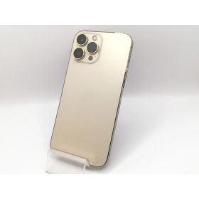 【中古】Apple 楽天モバイル 【SIMフリー】 iPhone 13 Pro Max 256GB ゴールド MLJA3J/A【戸塚】保証期間1ヶ月【ランクC】