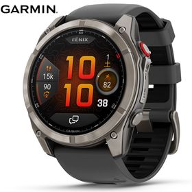 ガーミン GARMIN fenix 8 Pro Sapphire AMOLED 51mm フェニックス8 プロ アモレッド 51mm スマートウォッチ 腕時計 010-03199-31 Ti / Gr