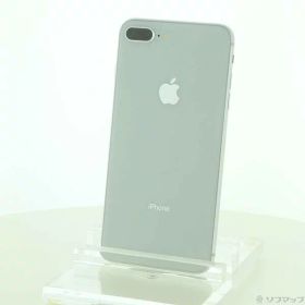 【中古】Apple(アップル) iPhone8 Plus 256GB シルバー MQ9P2J／A SIMフリー 【297-ud】