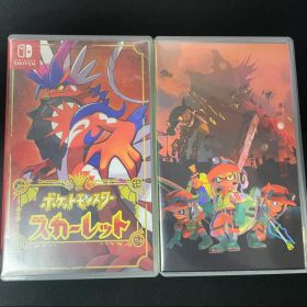 スプラトゥーン3 ポケモンスカーレット Switchソフト まとめ売り
