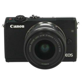 Canon ミラーレス一眼 レンズキット EOS M100 ﾚﾝｽﾞｷｯﾄ Bランク 22