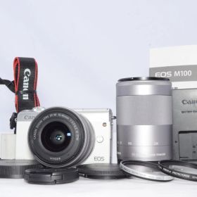 Canon キャノン EOS M100 ダブルズームキット ホワイト