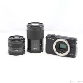 ソフマップ 〔中古品〕 EOS M100(ブラック)ダブル ズームキット【251】