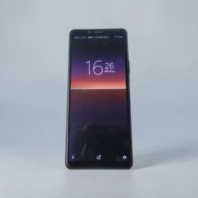 □SONY Xperia 10Ⅱ 64G ブラック KDDI系 SIMロックあり