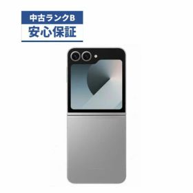 【中古】【良品】Galaxy Z Flip6 256GB SC-54E シルバー シャドウ SIMロック解除済 docomo 【安心30日保証】 本体 白ロム CCコネクト