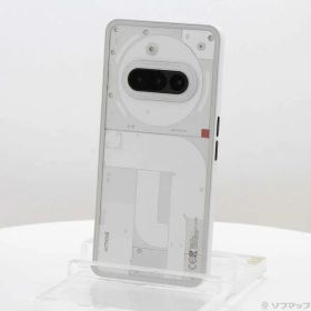 【中古】Nothing Phone (3a) 128GB ホワイト A10400155 SIMフリー 【262-ud】