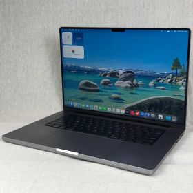 【本体のみ】Apple MacBook Pro (16インチ 2021) 【M1 Pro（CPUコア10/GPUコア16）・メモリ16GB・SSD512GB】A2485 EMC3651/mb-261165（506860）