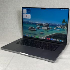 【本体のみ】Apple MacBook Pro (16インチ 2021) 【M1 Pro（CPUコア10/GPUコア16）・メモリ16GB・SSD512GB】A2485 EMC3651/mb-261163（518241）
