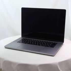 ソフマップ 〔中古品〕 MacBook Pro 16.2-inch Late-2021 MK193J／A Apple M1 Pro 10コアCPU_16コアGPU 32GB SSD1TB スペースグレイ 〔26.3 Tahoe〕【258】