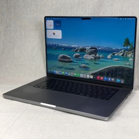 【本体のみ】Apple MacBook Pro (16インチ 2021) 【M1 Max（CPUコア10/GPUコア32）・メモリ32GB・SSD1TB】★バッテリー劣化 A2485 EMC3651/mb-261272（499049）