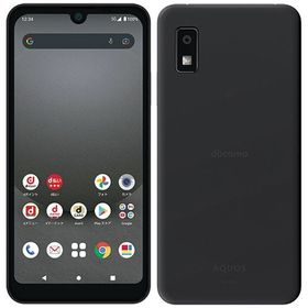 セイモバイル★SIMフリー docomo AQUOS wish3 SH-53D [ブラック]