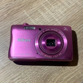 2573 Nikon COOLPIX S3700 ピンク デジカメ ジャンク品【ネ】