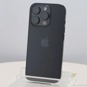ソフマップ 〔中古品〕 iPhone16 Pro 256GB ブラックチタニウム FYN03J／A SIMフリー【196】