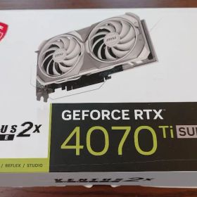 ジャンク品MSI GeForce RTX 4070 Ti SUPER 16GB