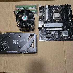 【PCパーツセット RTX3060 12GB i7-10世代 メモリ16GB】