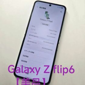 【正常稼働美品】Galaxy Z Flip6 256gb 12gb