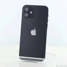ソフマップ 〔中古品〕 iPhone12 64GB ブラック MGHN3J／A SIMフリー【247】