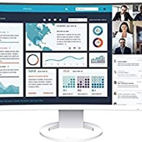 【中古】EIZO FlexScan EV3895-WT （37.5型/3840×1600/ウルトラワイド曲面モニター/アンチグレアIPS/疲れ目軽減/ホワイト）