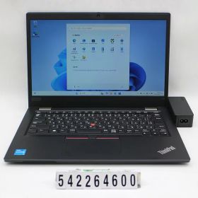 Lenovo ThinkPad L13 Gen2 Core i3 1115G4 3GHz/8GB/256GB(SSD)/13.3W/FWXGA(1366x768)/Win11【中古】【20260512】