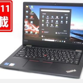 使用956時間 美品 フルHD 13.3インチ Lenovo ThinkPad L13 Gen2 Windows11 卓越性能 第11世代Core i7-1165G7 16GB 爆速NVMe式512GB-SSD カメラ 無線 Office付き Win11【中古ノートパソコン 中古パソコン 中古PC】送料無料 あす楽対応 即日発送（Windows10も対応可能 Win10）