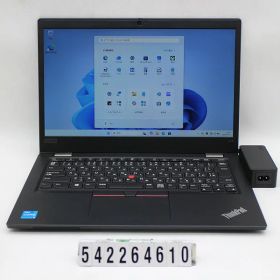 Lenovo ThinkPad L13 Gen2 Core i3 1115G4 3GHz/8GB/256GB(SSD)/13.3W/FWXGA(1366x768)/Win11【中古】【20260512】