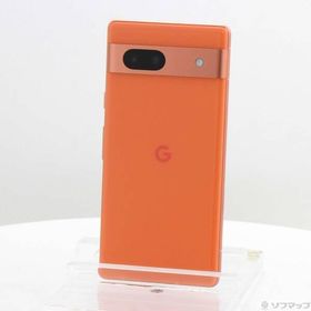 〔中古〕GOOGLE(グーグル) Google Pixel 7a 128GB コーラル GA04438-JP SIMフリー〔305-ud〕