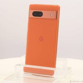 〔中古〕GOOGLE(グーグル) Google Pixel 7a 128GB コーラル GA04438-JP SIMフリー〔349-ud〕