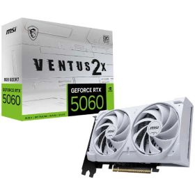 【 新品 未開封 】 MSI GeForce RTX 5060 8G VENTUS 2X OC WHITE ［GeForce RTXシリーズ /8GB］ GeForceRTX50608GVENTUS2XOCWHITE 未使用 送料無料