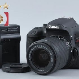 【中古】Canon キヤノン EOS Kiss X8i EF-S 18-55 IS STM レンズキット シャッター回数僅少