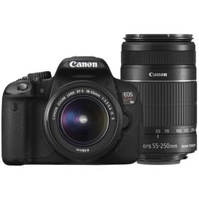 Canon デジタル一眼レフカメラ EOS Kiss X6i ダブルズームキット EF-S18-55ｍｍ/EF-S55-250ｍｍ付属 KISSX6i-WKIT