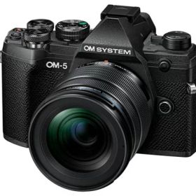 OM SYSTEM レンズキット OM-5 12-45mm F4.0 PRO ブラック