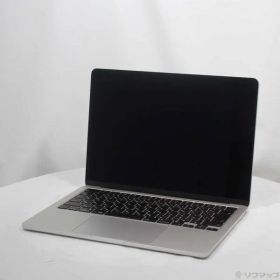 ソフマップ 〔中古品〕 MacBook Air 13.6-inch Mid-2022 MLXY3J／A Apple M2 8コアCPU_10コアGPU 16GB SSD256GB シルバー 〔26.1 Tahoe〕【198】