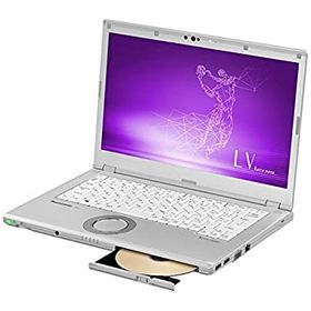 【中古-非常に良い】 Panasonic パナソニック 14.0型 ノートパソコン Let's note LVシリーズ シルバー Core i5 メモリ 8GB SSD 256GB CF-LV8KDGQR