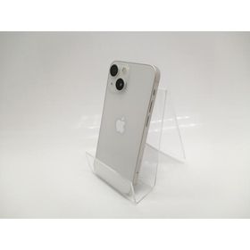 【中古】Apple docomo 【SIMフリー】 iPhone 13 mini 128GB スターライト MLJE3J/A【秋葉5号】保証期間１ヶ月【ランクB】
