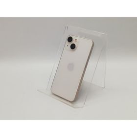 【中古】Apple 国内版 【SIMフリー】 iPhone 13 mini 128GB スターライト MLJE3J/A【大宮東口】保証期間１ヶ月【ランクB】