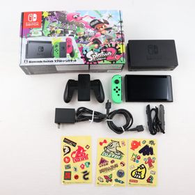 『中古即納』{Switch} (本体) Nintendo Switch(ニンテンドースイッチ) スプラトゥーン2セット 任天堂(HAC-S-KACEK)(20180713)