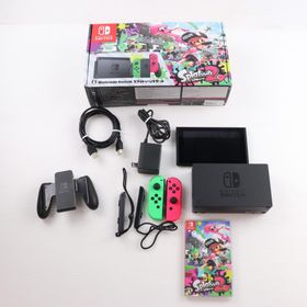 『中古即納』{Switch} (本体) Nintendo Switch(ニンテンドースイッチ) スプラトゥーン2セット 任天堂(HAC-S-KACEA)(20170721)