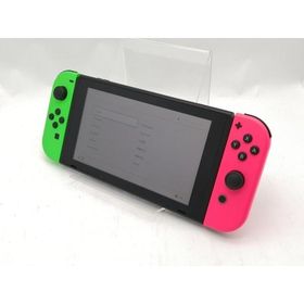 【中古】Nintendo Switch 本体 スプラトゥーン2セット HAC-S-KACEA【新宿東口】保証期間１ヶ月【ランクB】