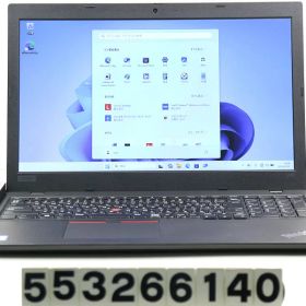 lenovo ThinkPad L590 Core i3 8145U 2.1GHz/8GB/256GB(SSD)/15.6W/FWXGA(1366x768)/Win11【中古】【20260729】