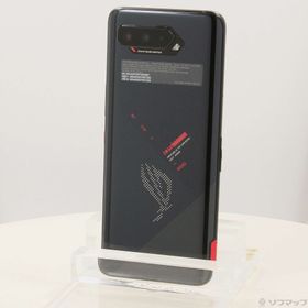 (中古)ASUS ROG Phone 5s 512GB ファントムブラック ZS676KS-BK512R16 SIMフリー(262-ud)