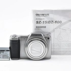 超極上★オリンパス OLYMPUS SZ-15 シルバー★取説付 #967