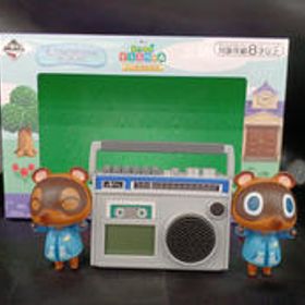 ラジカセで体操！つぶきち＆まめきちのアラーム時計 あつまれ どうぶつの森 バンダイ