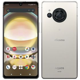 ★訳あり品★SIMフリー AQUOS R8 SH-52D 256GB クリーム